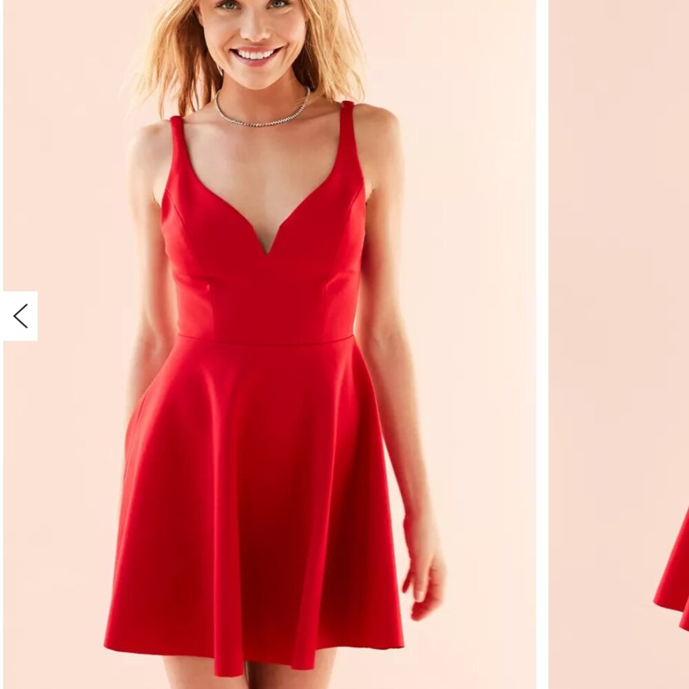 Kimchi Blue Heart Of The Ocean Fit + Flare Mini Dress Size XS